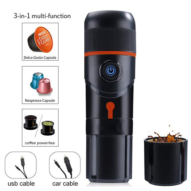 Car Outdoor Portable Capsule Coffee Machine