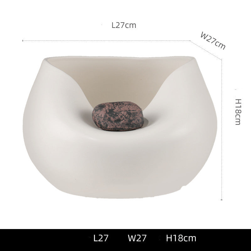 On Behalf Of The New Chinese Model Room Coffee Table Countertop Decorative Ceramic Flowers