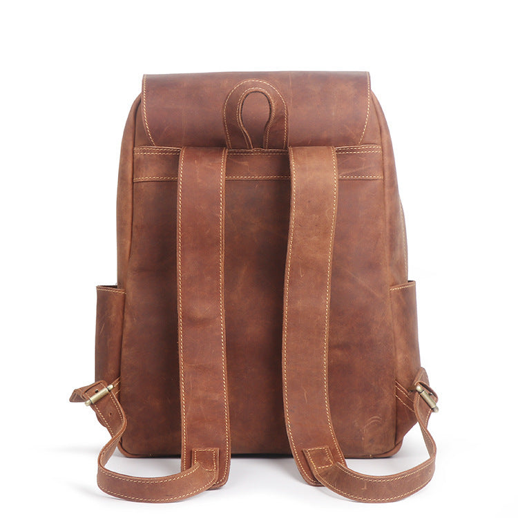 Leather Backpack Retro