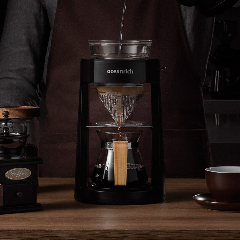 Automatic Drip Filtration Integrated Coffee Machine For Household Use