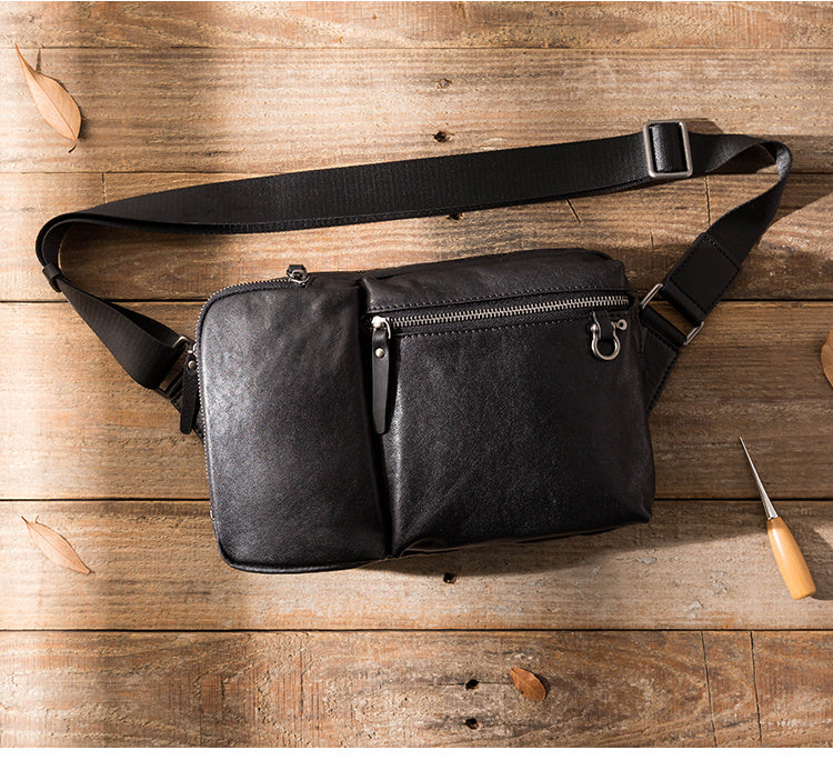 New Leather Men's Shoulder Bag Is Fashionable