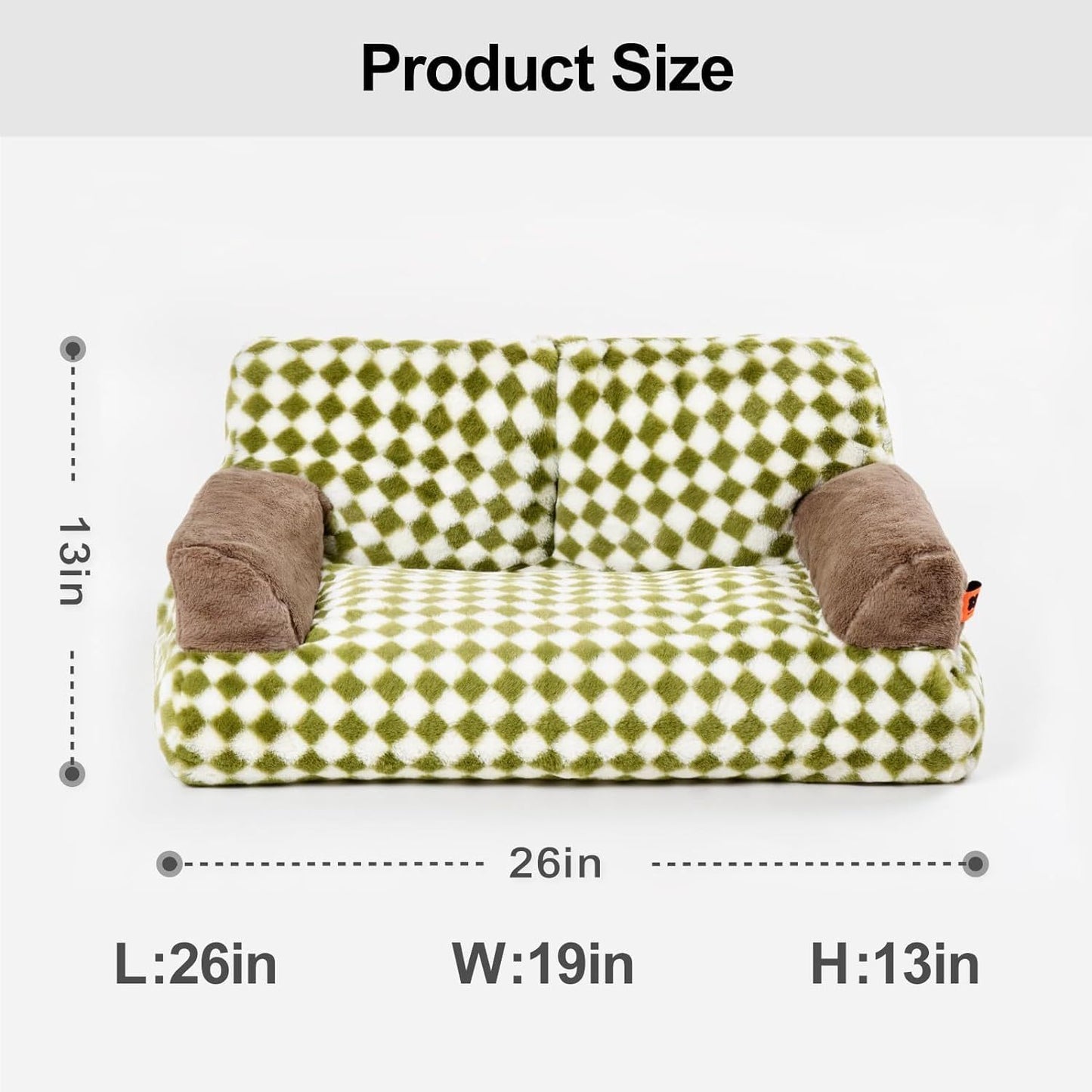 Fluffy Cat Couch  Washable Pet Couch Bed For Cats And Small Dogs Up To Non-Slip Dog Beds