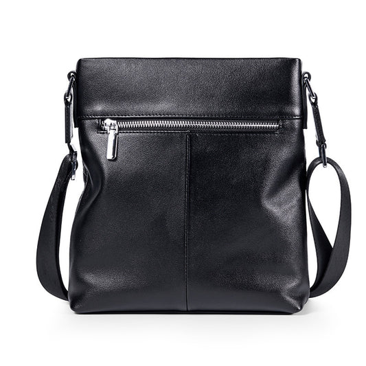 Men's Top Layer Cowhide Nappa Crossbody Bag