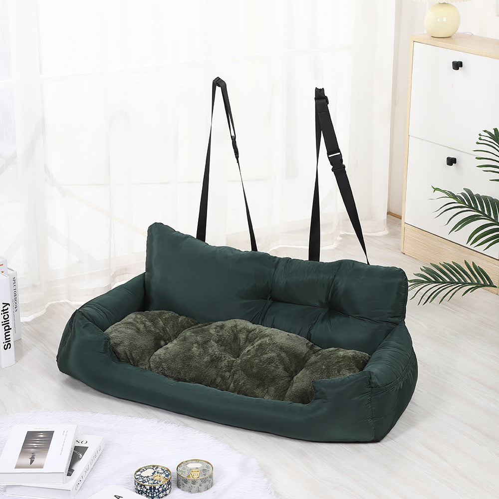 Pet Nest Dog Car Seat Dogs Kennel Cushion Travel Car Kennel