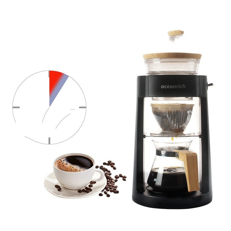 Automatic Drip Filtration Integrated Coffee Machine For Household Use