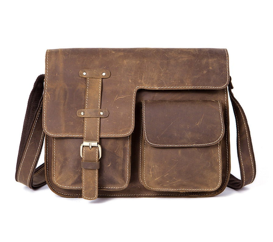 Leather Vintage Messenger Bag