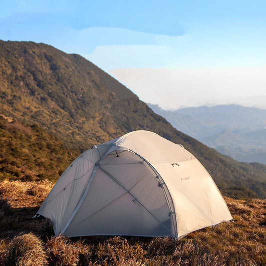 Camping Double Decked Tent Can Stand On Its Own