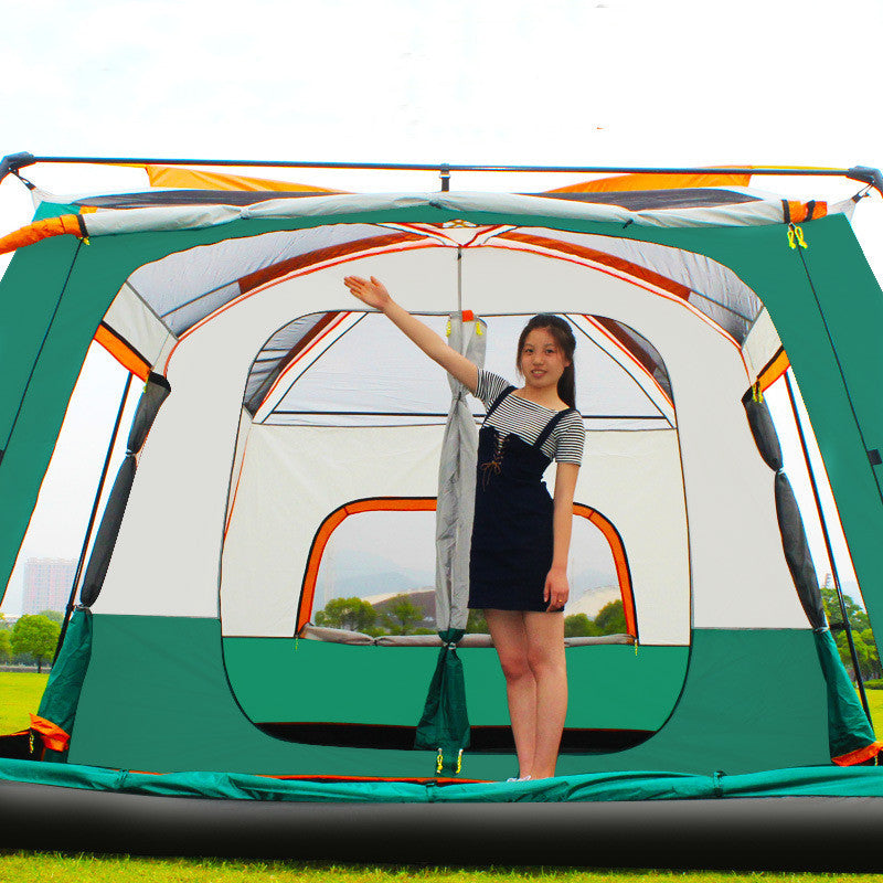 Multi-person Camping Thickening Rain-proof Camping Portable Luxury Villa