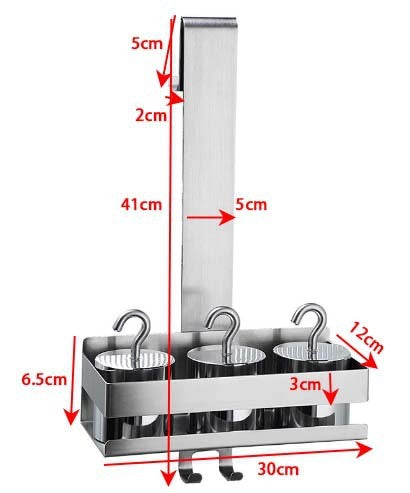 304 Stainless Steel Bathroom Rack Bathroom Storage