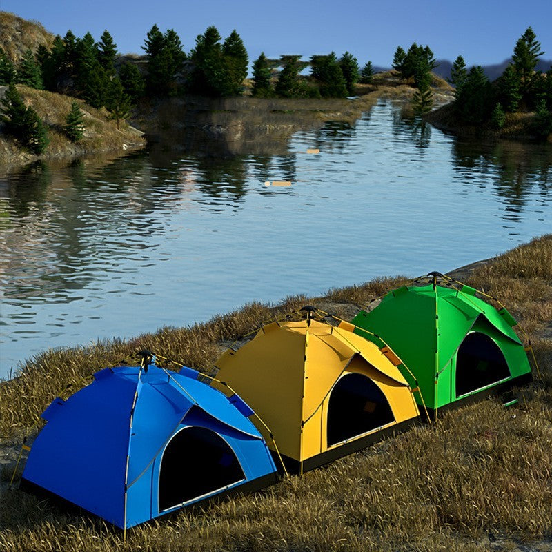 Simple Folding And Quick Opening Of Outdoor Tent