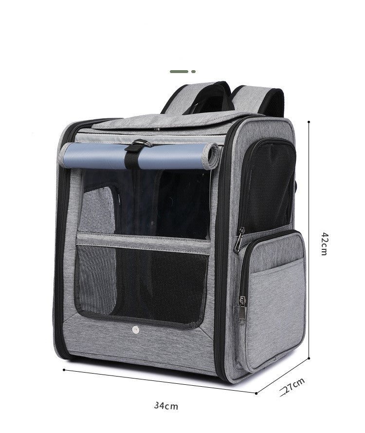 Convenient Backpack Foldable Trolley Pet Bag