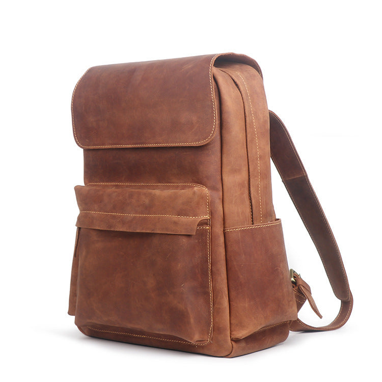 Leather Backpack Retro