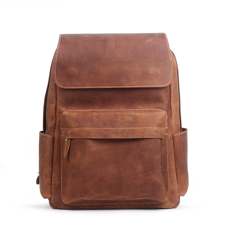 Leather Backpack Retro