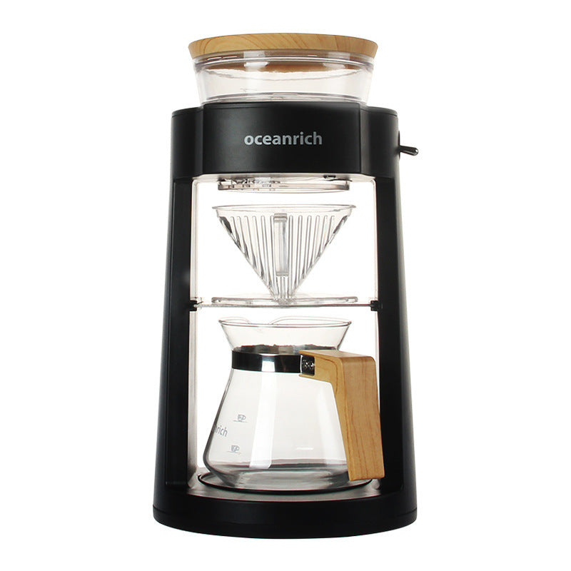 Automatic Drip Filtration Integrated Coffee Machine For Household Use