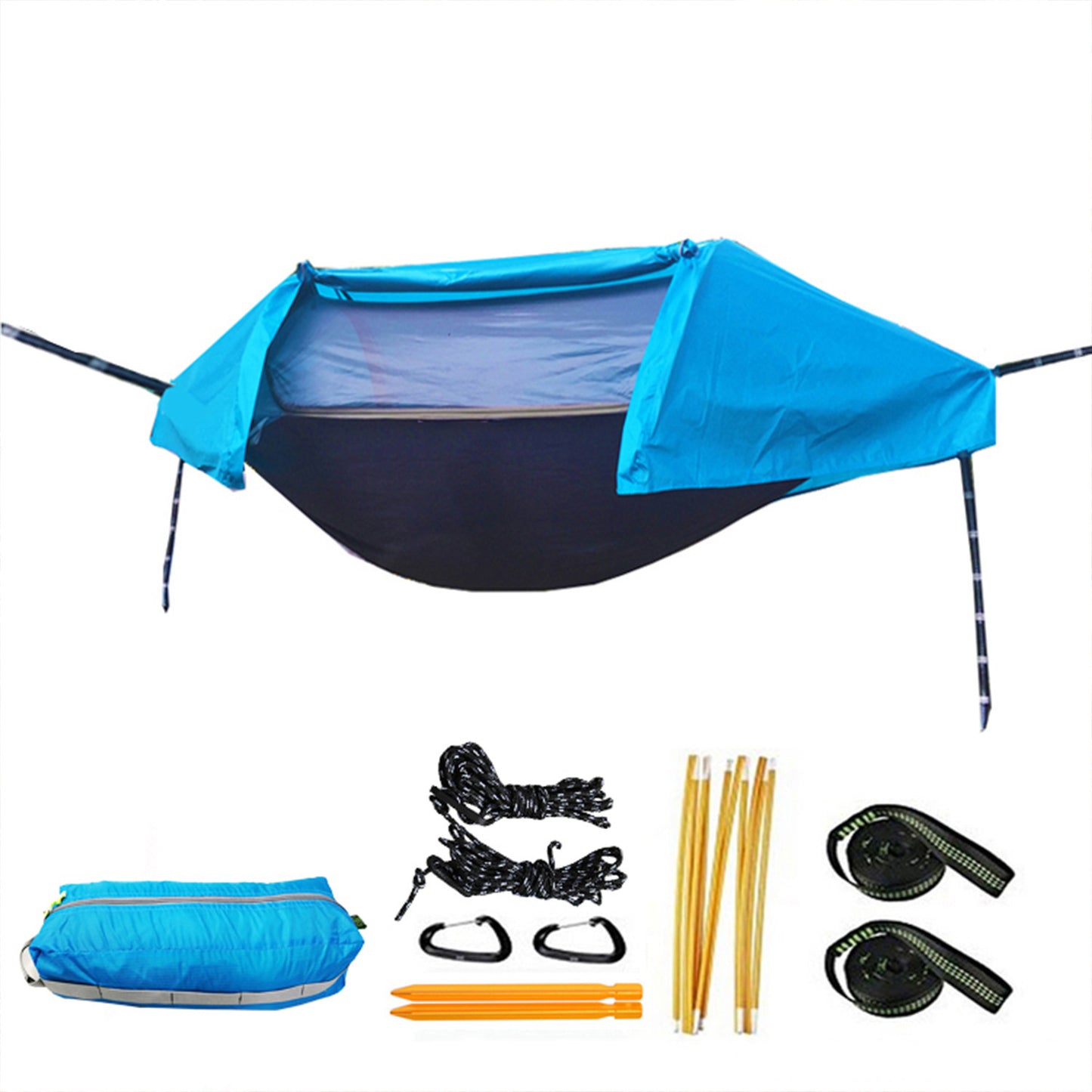 Outdoor Camping Hammock Rainproof And Waterproof Camping Tree Tent Integrated Suspension