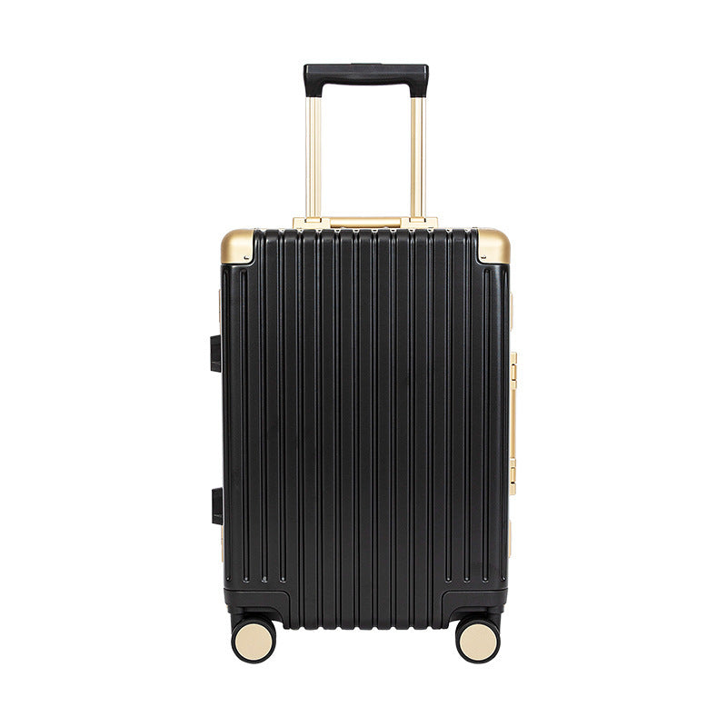 Universal Wheel Boarding Password Aluminum Frame Luggage