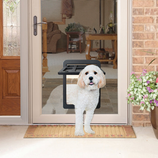 Dog Cat Door Hole Mosquito Screen Window Door